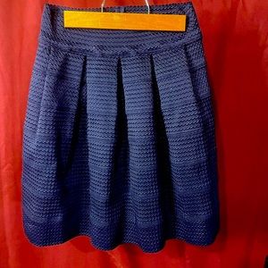 Navy blue stretchy skirt FSR Brand